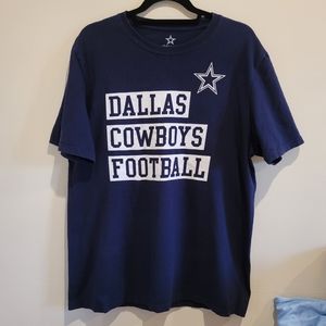 DALLAS COWBOYS Team Graphic logo T-shirt L